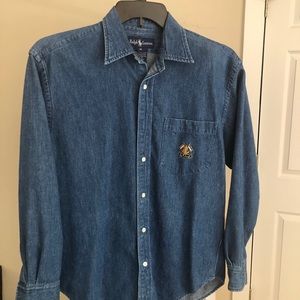 Women’s Ralph Lauren denim shirt